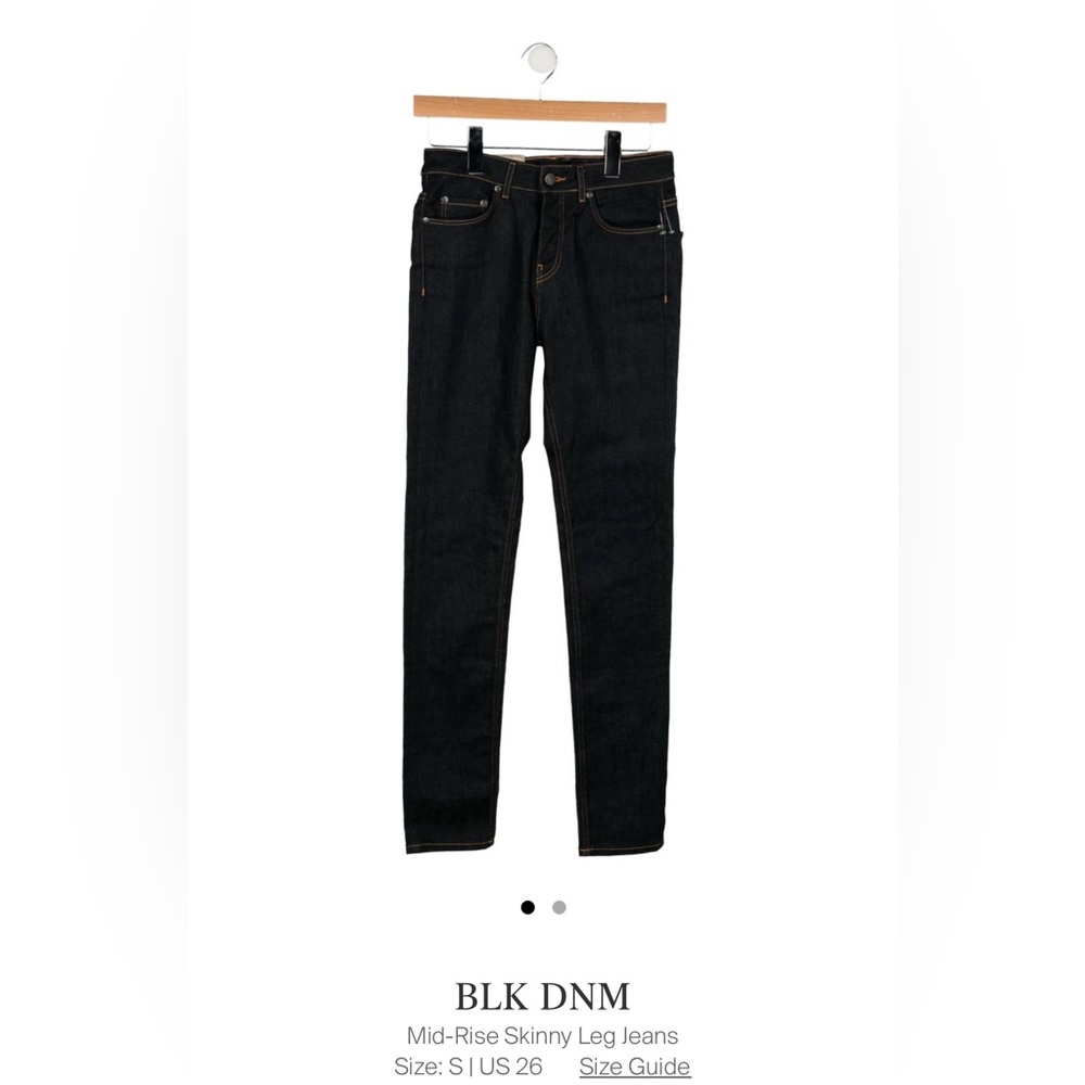 BLK DMN dark blue jeans NWT size 26